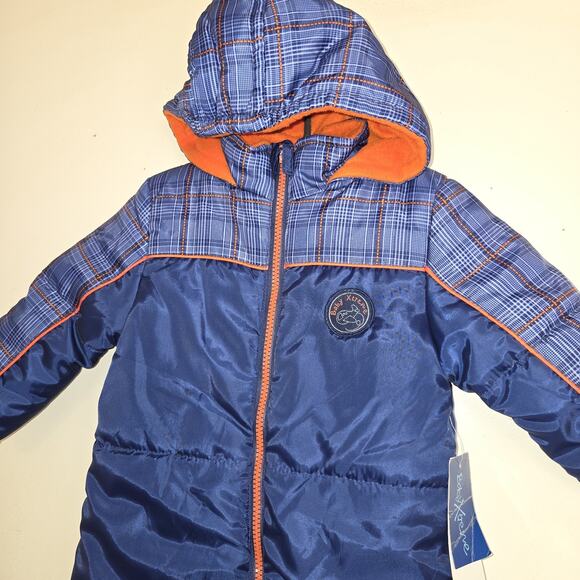 Baby Xtreme Blue Snowsuit 12 Months One Piece Snowmobile Suit Fleece Inner New - Picture 2 of 16